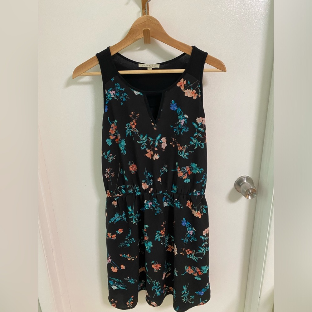 41 Hawthorn black keyhole dress